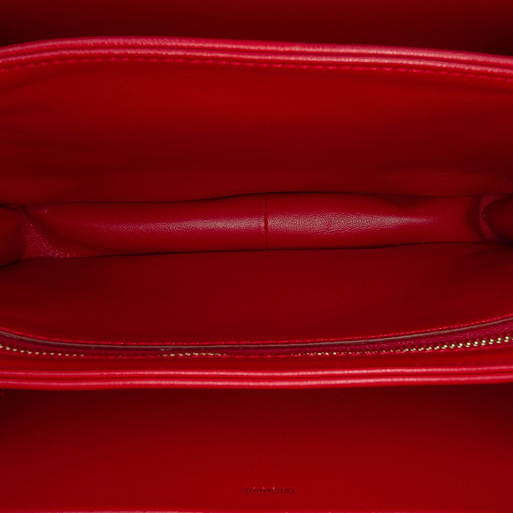 Pre-Loved Celine Classique Shiny Calfskin Triomphe Crossbody - Picture 4 of 11